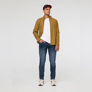 DU/ER Jeans L2X relaxed taper performance denim pants sz 33 x 32